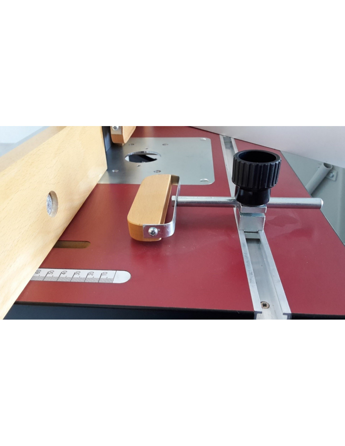 Table pour défonceuse 810x610mm sur pied acier laminé à froid / mdf - RETIF