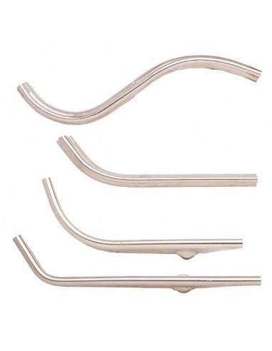 Kit 4 supports d'outils courbes vue de dessus