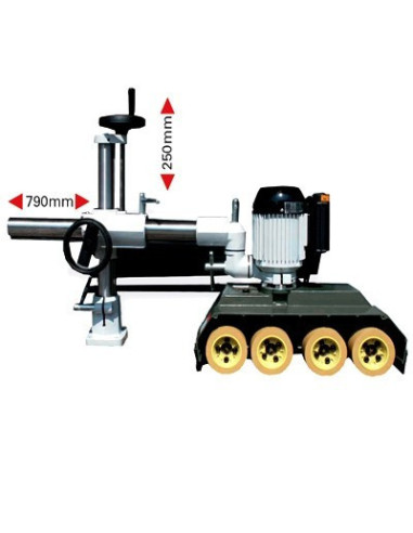 Entraineur à bois 4 rouleaux triphasé bras 1050mm Holzprofi VSHP44L