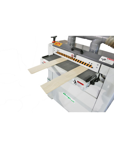 Ponceuse calibreuse 635mm / 2 rouleaux / monophasée Holzprofi SPB25