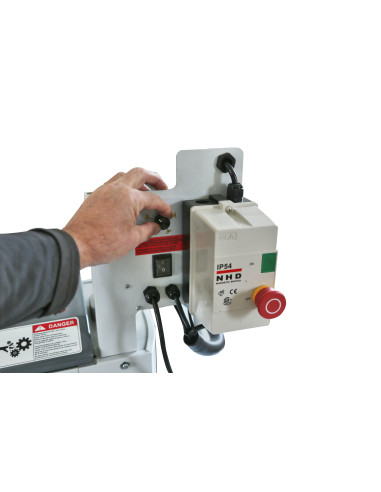 Ponceuse calibreuse 635mm / 2 rouleaux / monophasée Holzprofi SPB25