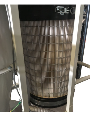 Groupe d'aspiration 110 litres double filtration monophasé Holzprofi R150TE-MONO