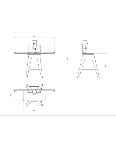 Perceuse multi-broches 13 mandrins monophasée Holzprofi PMB13