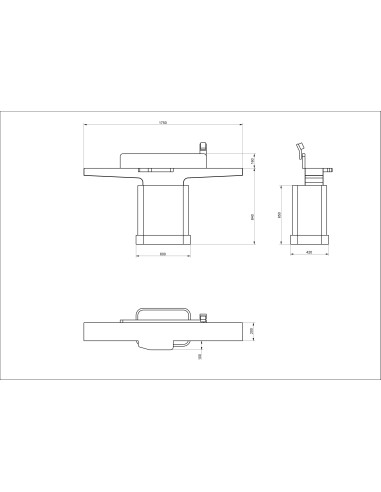 Dégauchisseuse 200mm monophasée Holzprofi maker ZF200