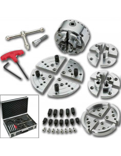 Coffret mandrin 4 mors Ø96 mm | Kit mors tournage bois