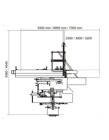 Combiné 6 opérations avec chariot alu ras de lame 410mm triphasé Holzprofi COMB410PRO