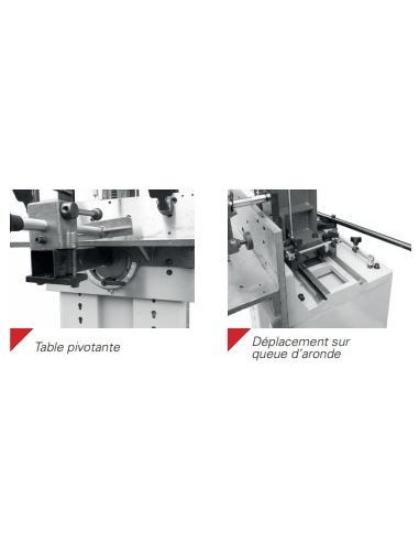 Mortaiseuse à bédane carré triphasée MAB01-TRI