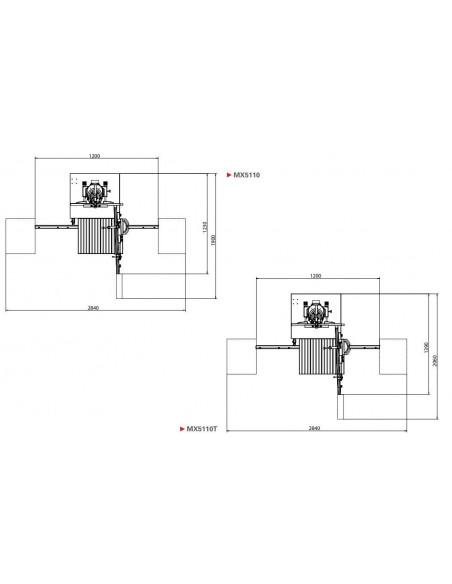 Toupie monophasée arbre fixe avec chariot de tenonnage Jean l'ébeniste MX5110