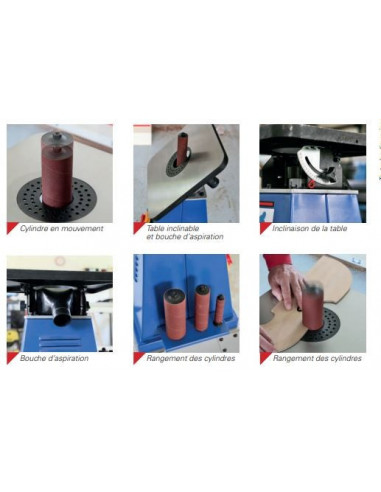 Ponceuse oscillante monophasée Jean l'ébeniste PAO230