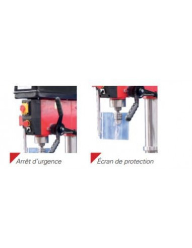 Perceuse à colonne PC4132 – Puissance, précision et sécurité pour atelier professionnel
