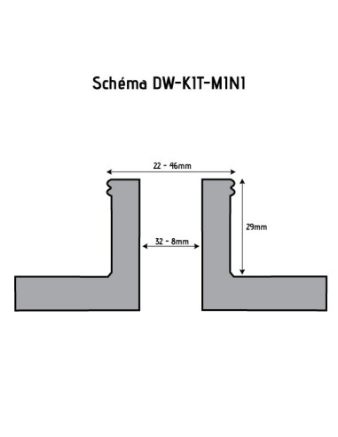 Kit mandrin tour à bois Ø70 mm | Coffret mors et accessoires