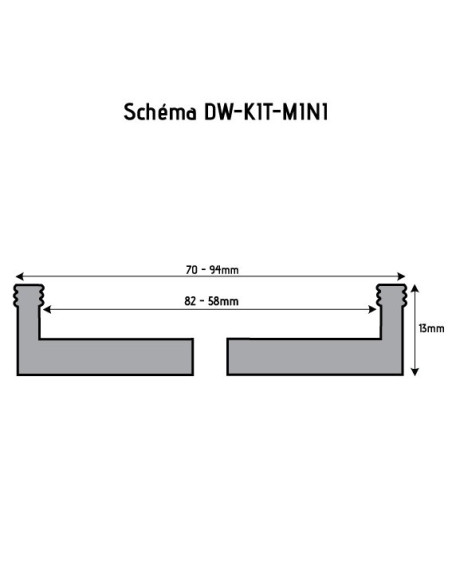 Kit mandrin tour à bois Ø70 mm | Coffret mors et accessoires