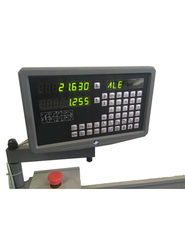 Tour à métaux monophasé avec visuel Métalprofi JY250VL-F-DIGI