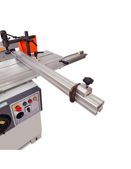 Combinée 5 opérations avec chariot alu ras de lame 320mm triphasée Holzprofi COMB320E-TRI
