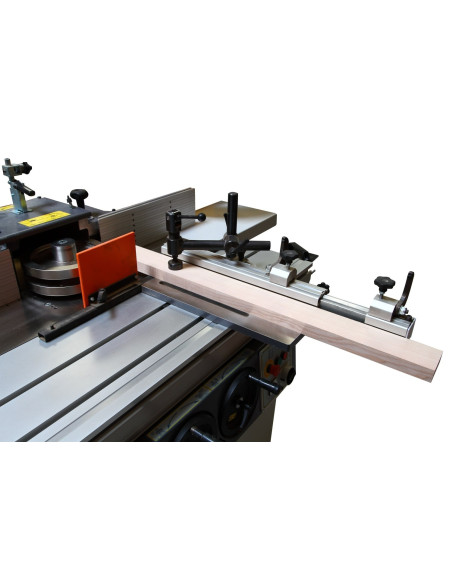 Combinée 5 opérations avec chariot alu ras de lame 320mm triphasée Holzprofi COMB320E-TRI