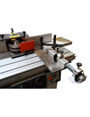 Combiné 6 opérations avec chariot alu ras de lame 410mm triphasé Holzprofi COMB410PRO