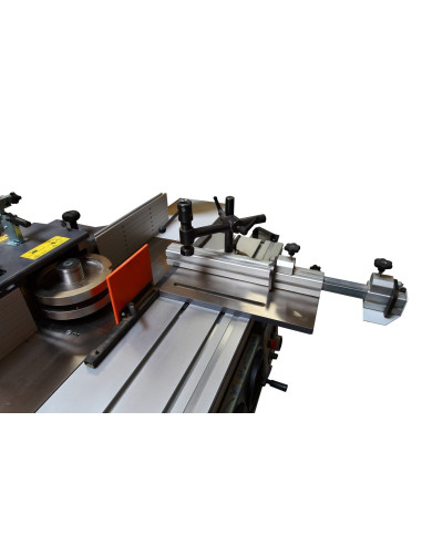 Combiné 6 opérations avec chariot alu ras de lame 410mm triphasé Holzprofi COMB410PRO