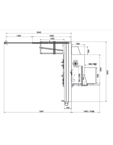 Combinée toupie - scie 2300mm triphasée Holzprofi TSP2300