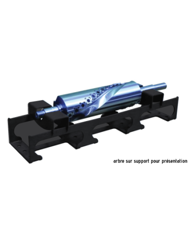 Dégauchisseuse - raboteuse 250mm monophasée Holzprofi maker DR250-SPIRAL-MONO