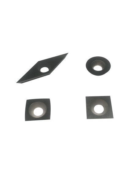 Jeu de plaquettes carbure DMS-HM4 | Tournage bois