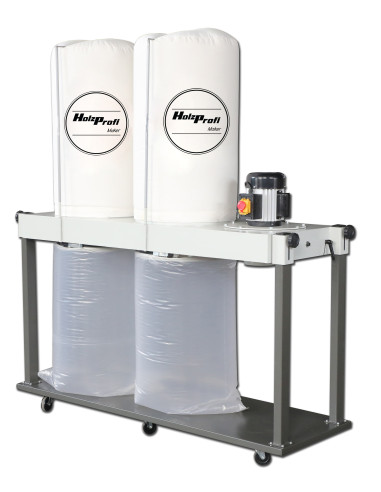 Aspirateur mobile 2 cuves Holzprofi maker FM300G-MONO