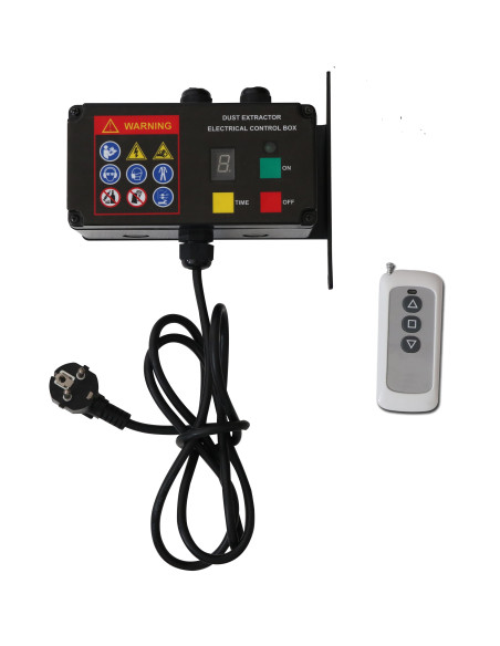 Kit de démarrage triphasé par télécommande pour aspirateur FM-RC-TRI Holzprofi