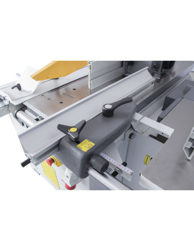 Combinée 5 opérations avec chariot alu ras de lame 320mm triphasée Holzprofi COMB320E-TRI