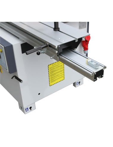 Combinée 5 opérations avec chariot alu ras de lame 320mm triphasée Holzprofi COMB320E-TRI