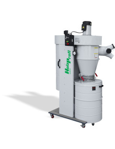 Groupe d'aspiration 230 litres double filtration triphasé Holzprofi R160TE-TRI