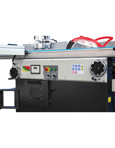 Combiné toupie - scie chariot 2000mm alu ras de lame monophasé Holzprofi maker TS315I-MONO