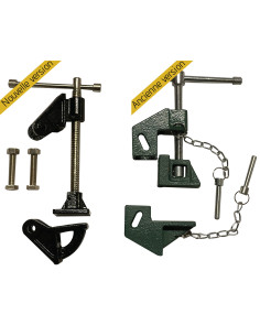 Têtes de serre-joints dormant ZU-TS