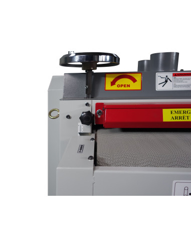 Ponceuse calibreuse bande 940mm / 2 rouleaux / triphasée Holzprofi SPB940