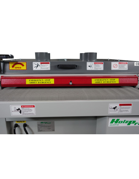 Ponceuse calibreuse 635mm / 2 rouleaux / triphasée holzprofi SPB635