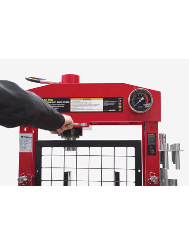 Presse hydraulique à levier et pédale Metalprofi HYC30-PRO