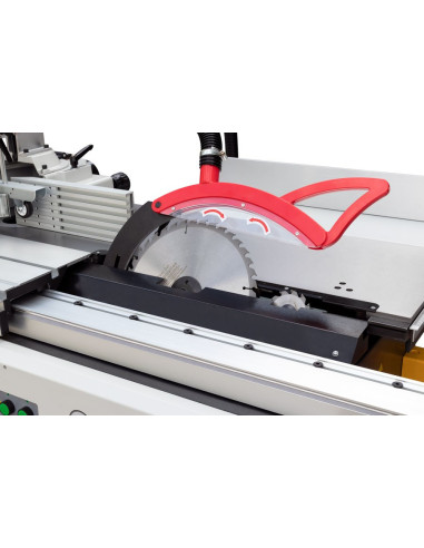 Combiné toupie - scie chariot 2000mm alu ras de lame monophasé Holzprofi maker TS315I-MONO