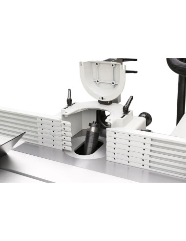 Combiné toupie - scie chariot 2000mm alu ras de lame monophasé Holzprofi maker TS315I-MONO