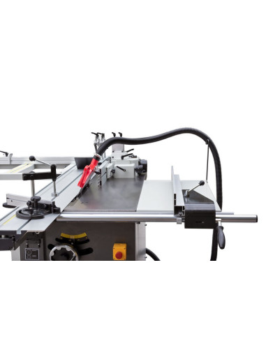 Combiné toupie - scie chariot 2000mm alu ras de lame monophasé Holzprofi maker TS315I-MONO