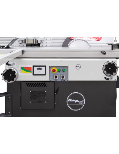 Combiné toupie - scie chariot 2000mm alu ras de lame monophasé Holzprofi maker TS315I-MONO