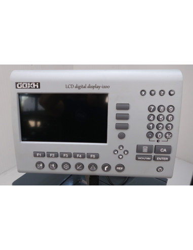 Tour à métaux monophasé : visualisation 3 axes S1100K-DIGI