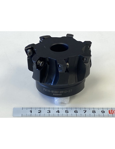 Tourteau de finition à plaquettes Ø63 Z6 MétalProfi