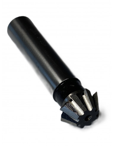 Fraise cône directe 60° positif denture droite Ø16 MétalProfi MB-11-214-012