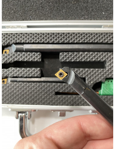 Coffret de 3 outils à aleser droit MétalProfi