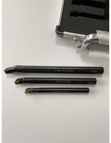 Coffret de 3 outils à aleser droit MétalProfi