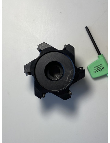 Tourteau de finition à plaquettes Ø63 Z6 MétalProfi