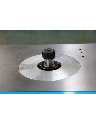 Combinée 5 opérations avec chariot alu ras de lame 310 monophasé Holzprofi maker CB310-SPIRAL-MONO