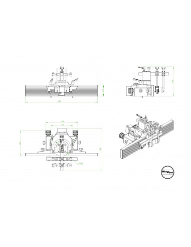 Carter de toupillage Holzprofi Ø190