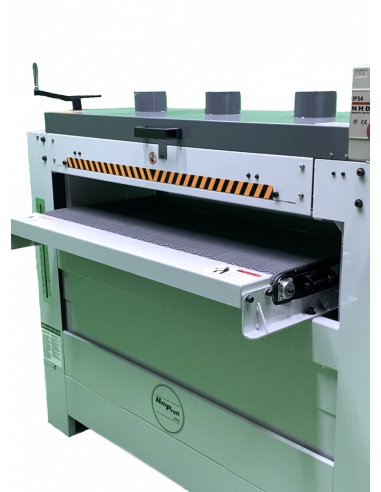 Ponceuse calibreuse 965mm / 2 rouleaux / monophasée Holzprofi SPB38-MONO