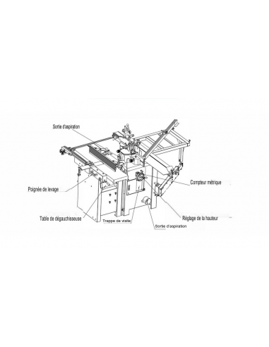 Combinée bois COMB250-SPIRAL-MONO | 5 opérations monophasée