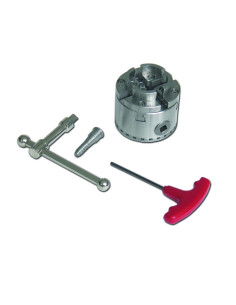 Mandrin tour à bois 4 mors Ø70 mm | Adaptateur M33