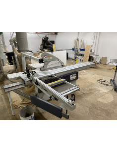 Scie format Holzprofi - Chariot longueur 2743 monophasée d'occasion à vendre 2